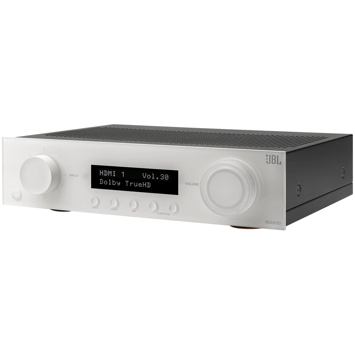 JBL OPEN BOX MA510 5.2 4K AVR With White Front Panel - A Grade