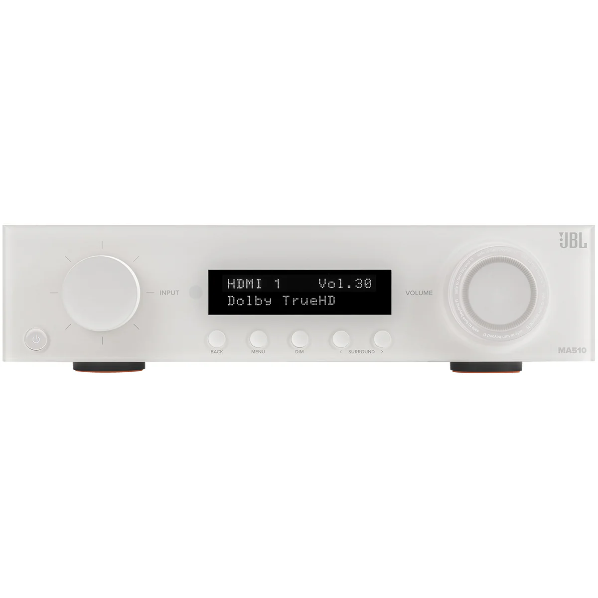 JBL OPEN BOX MA510 5.2 4K AVR With White Front Panel - A Grade - Image 3