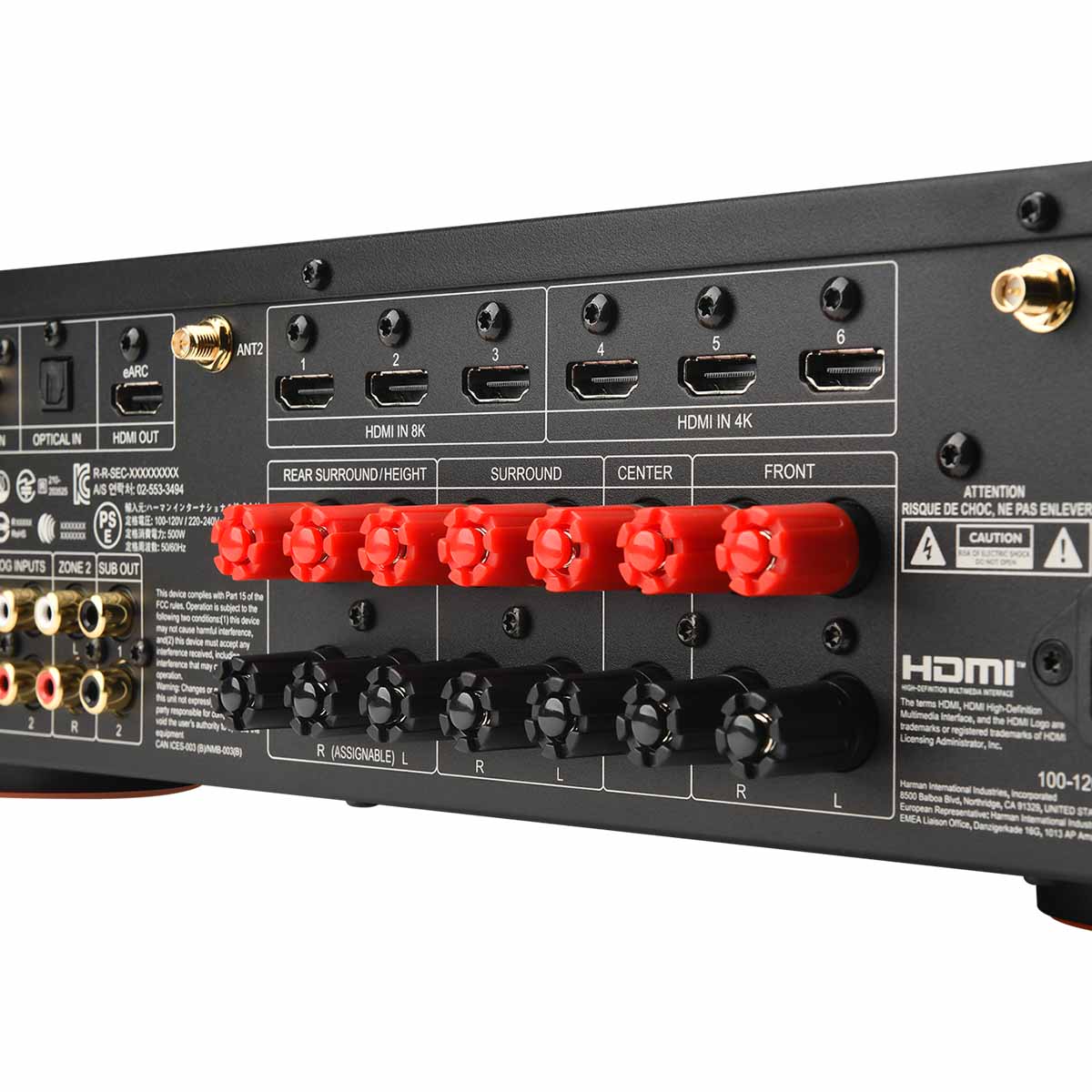 JBL MA710 7.2-Channel 8K AV Receiver - Image 8