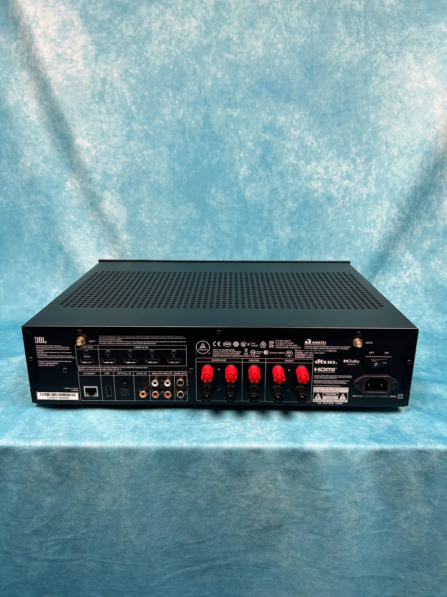 JBL OPEN BOX MA510 5.1 4K Avr With Black Front Panel - B Grade - Image 3