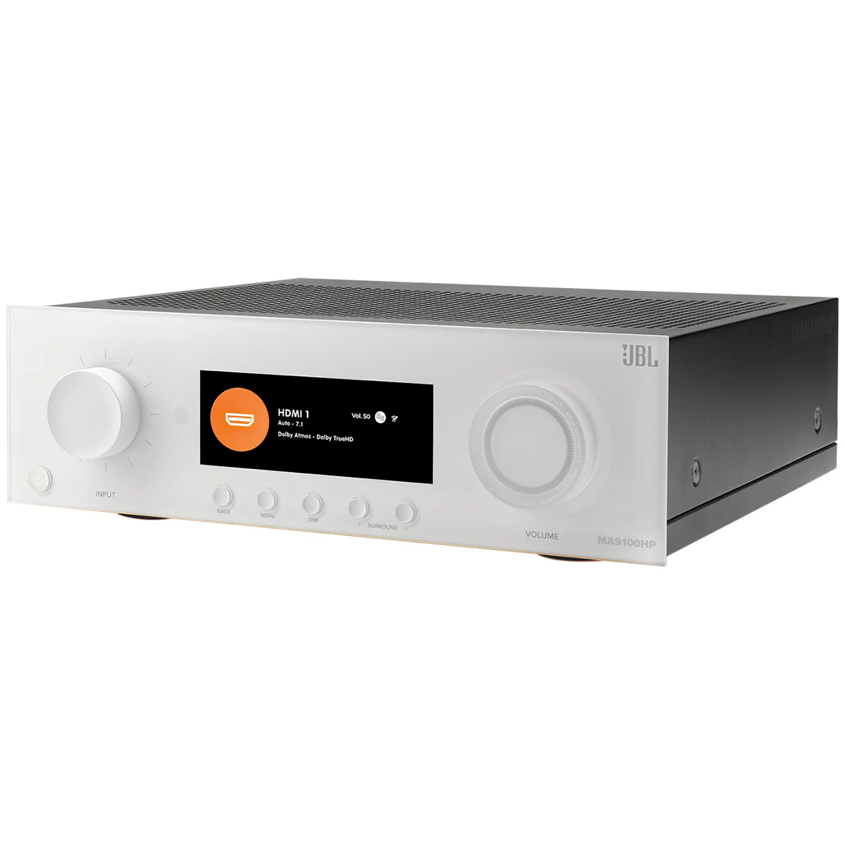 JBL OPEN BOX MA9100HP 9.2-Channel 8K High Performance AV Receiver - White Front Panel - A Grade