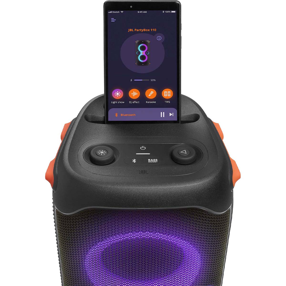 JBL PartyBox 110 Portable Bluetooth Speaker - Image 6