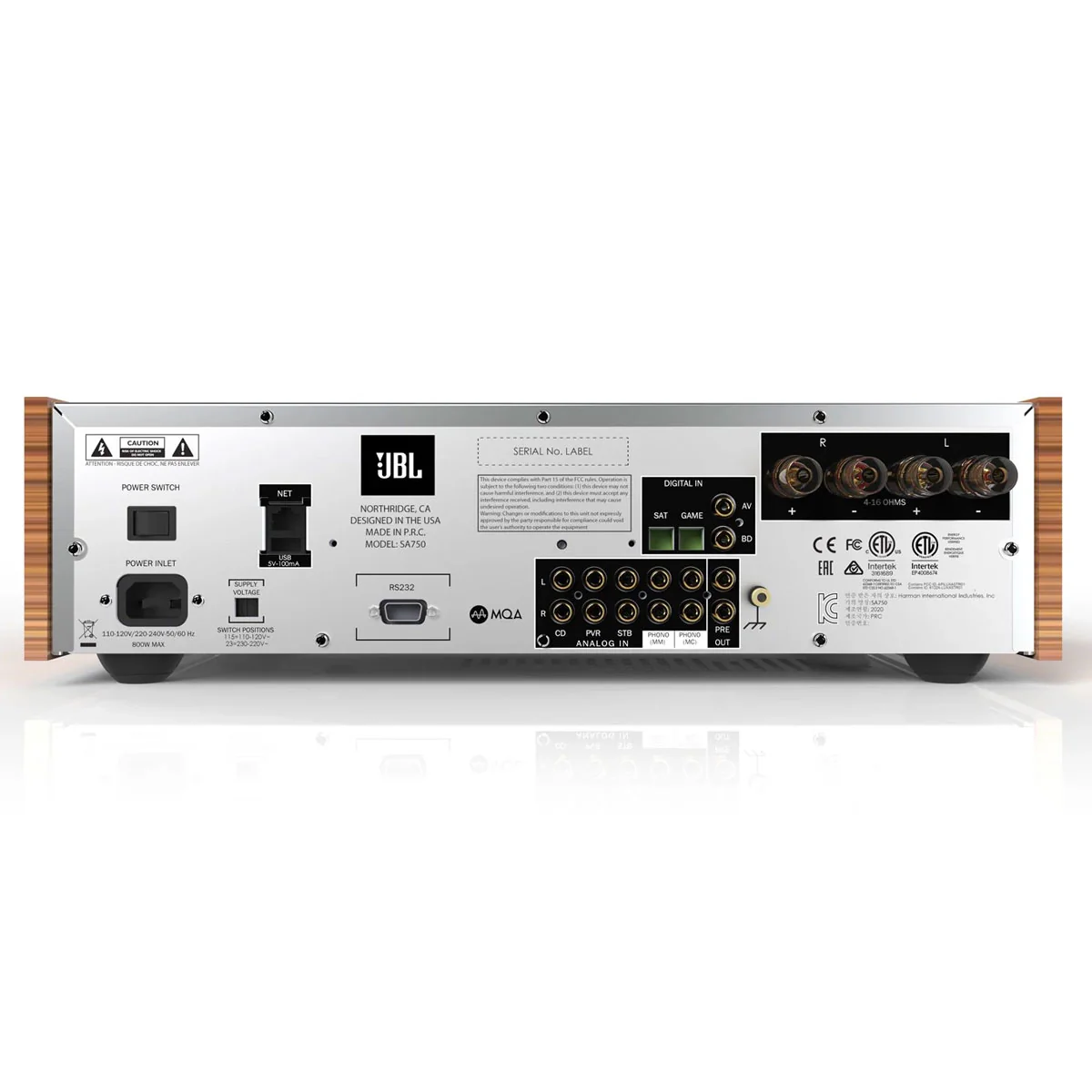 JBL Synthesis SA750 Streaming Integrated Stereo Amplifier - Anniversary Edition - Image 2