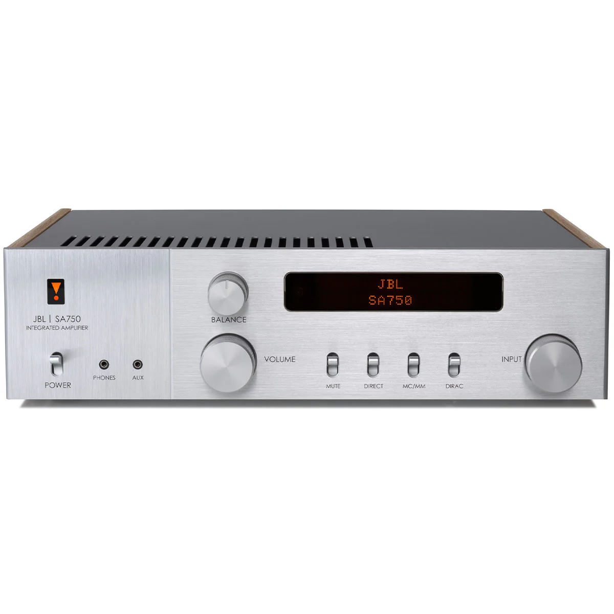 JBL SA750 Streaming Integrated Stereo Amplifier - Walnut