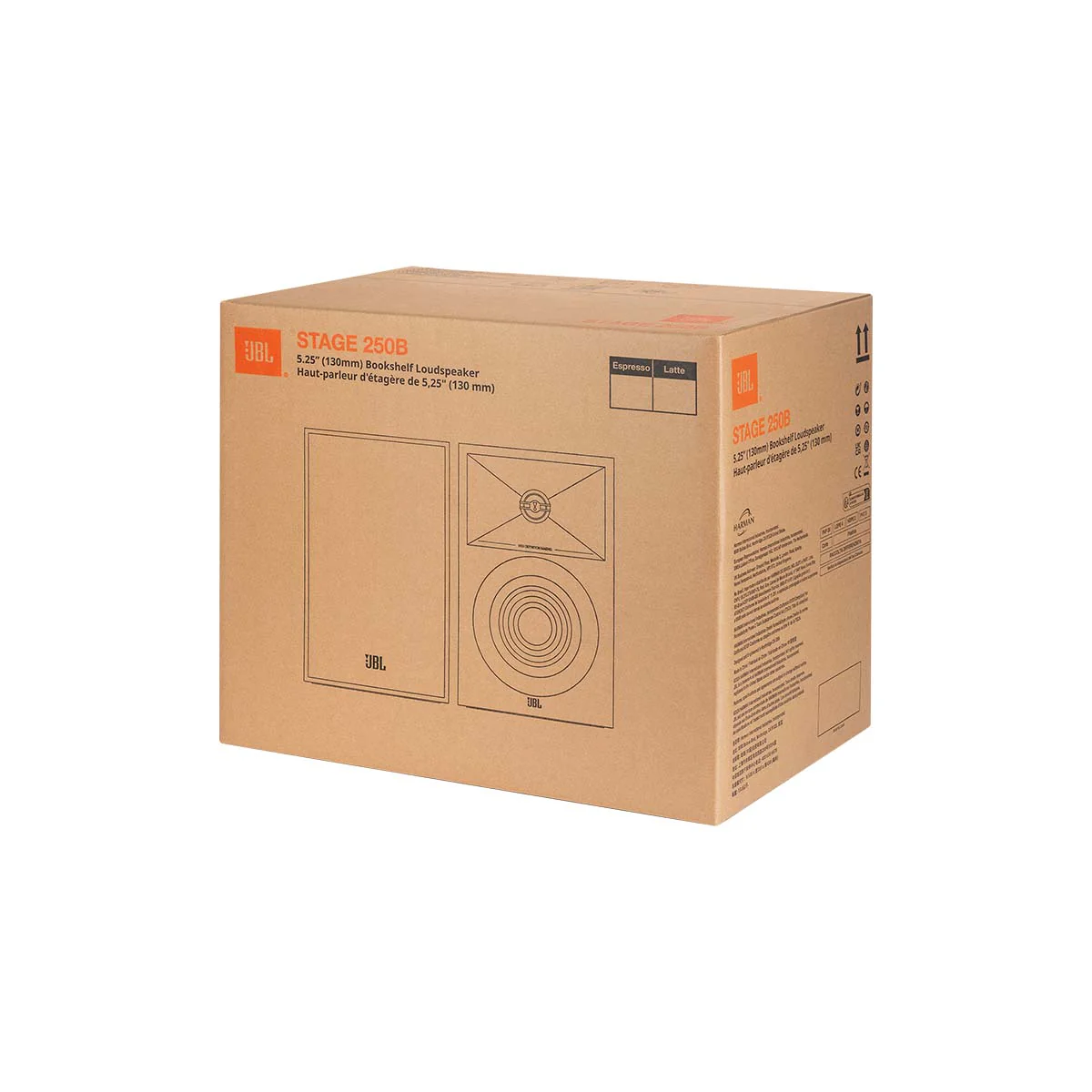 JBL Stage 2 250B 2-Way 5.25-inch Bookshelf Loudspeaker - Pair - Image 9