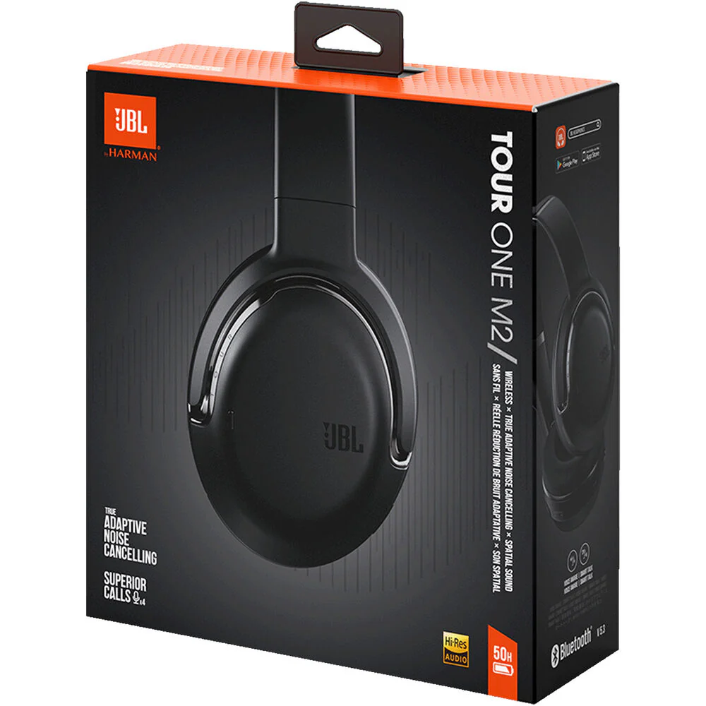 JBL Tour One M2 Wireless Noise-Canceling Over-Ear Headphones - Image 10