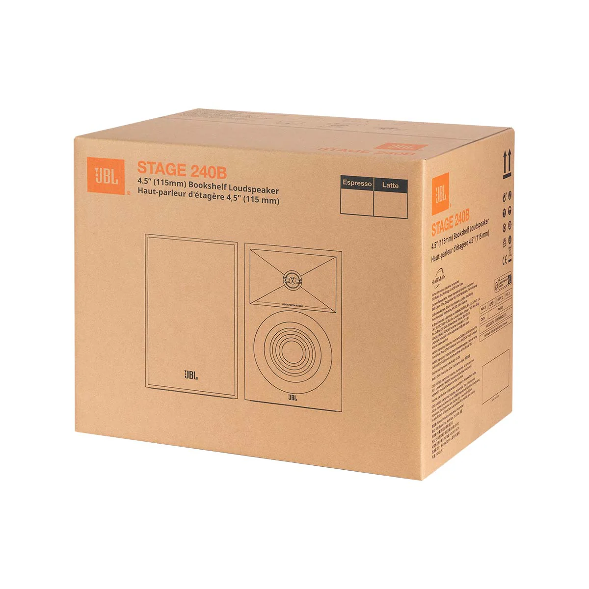 JBL Stage 2 240B 2-Way 4.5-inch Bookshelf Loudspeaker - Pair - Image 9