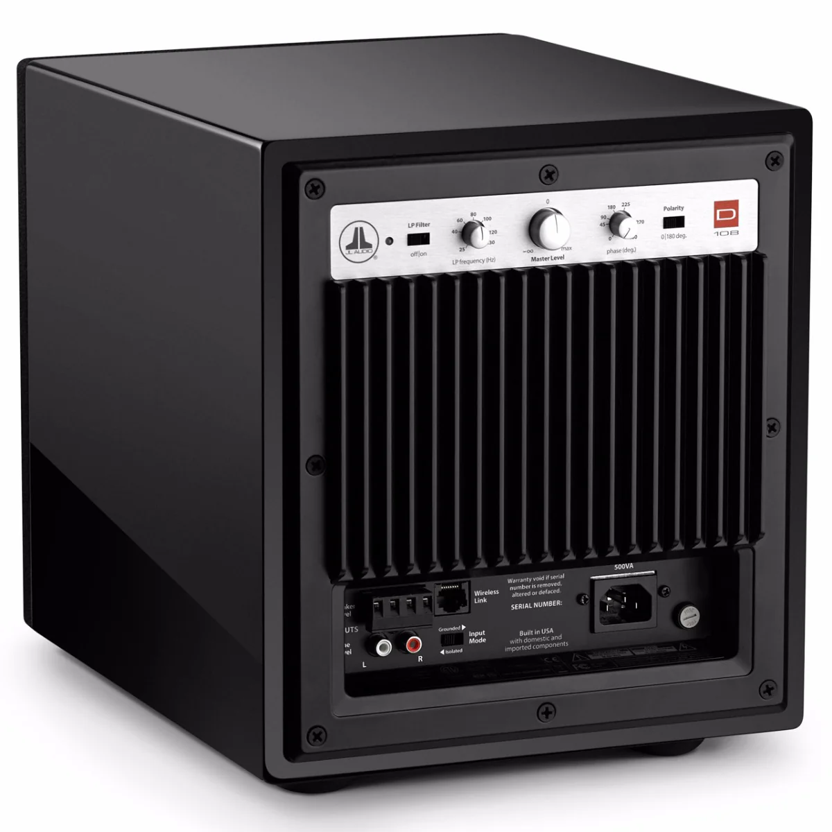 JL Audio d108 Dominion Powered Subwoofer - Image 3