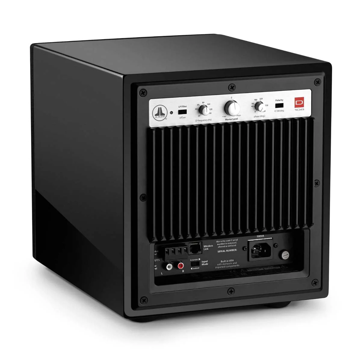 JL Audio D108 Subwoofer - Gloss Black - Image 8