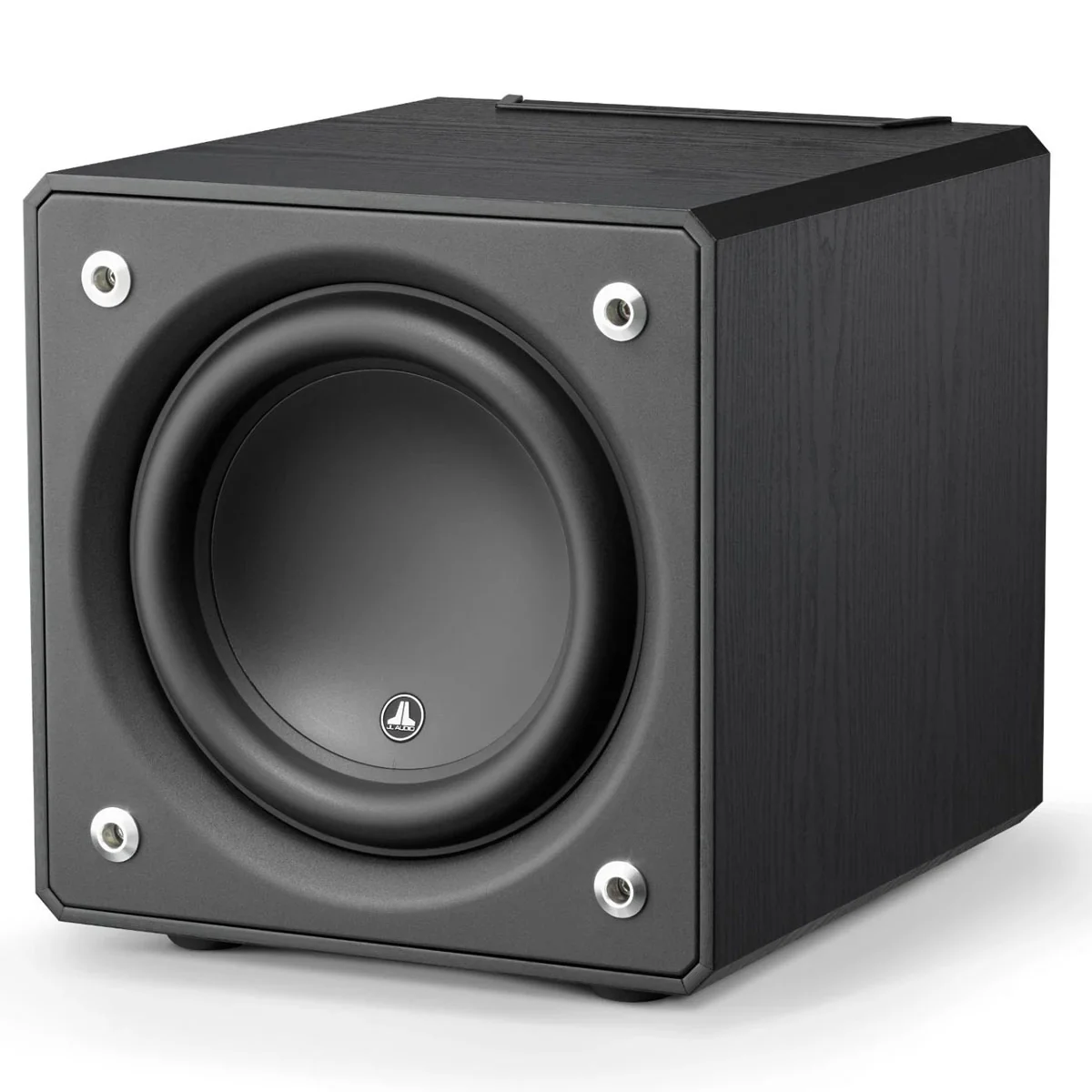 JL Audio E110 Powered Subwoofer - Black Ash