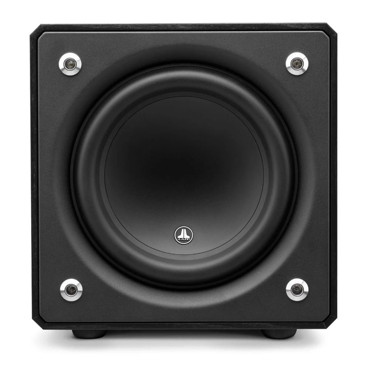 JL Audio E110 Powered Subwoofer - Black Ash - Image 2