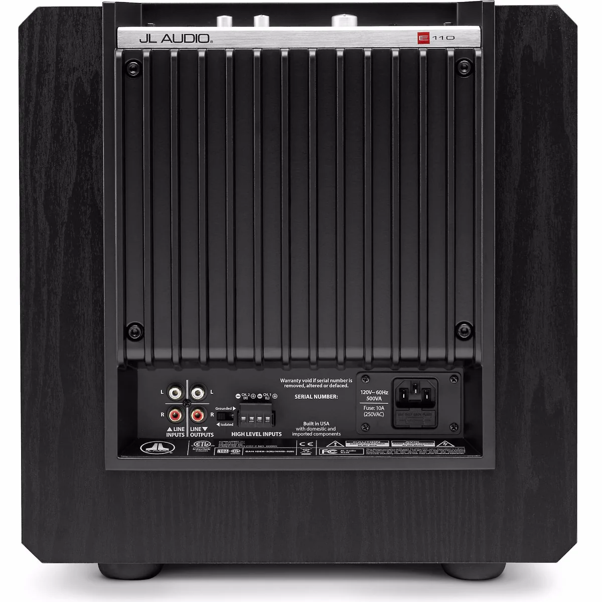 JL Audio e110 E-Sub Powered Subwoofer - Image 4