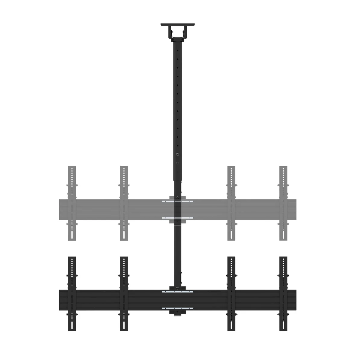 Kanto CM600B4B Back-to-Back Quad Screen TV Ceiling Mount for Four 40” to 45” TVs - Image 12