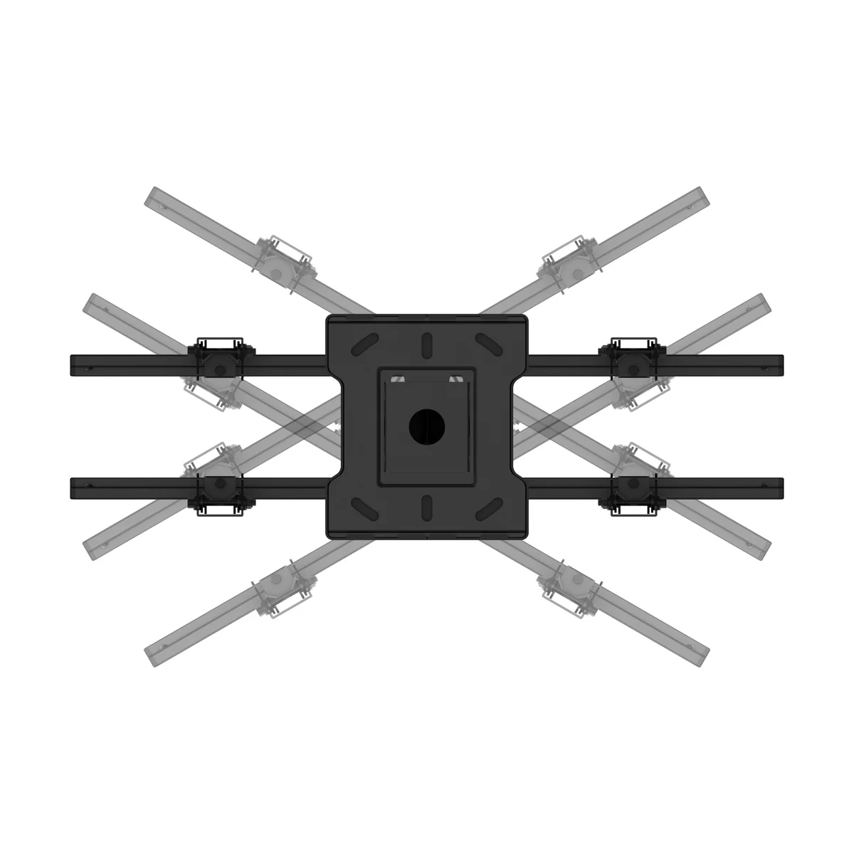 Kanto CM600BTB Back-to-Back Dual Screen TV Ceiling Mount for 40” to 80” TVs - Image 16
