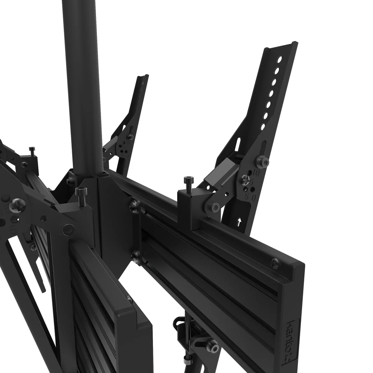 Kanto CM600BTB Back-to-Back Dual Screen TV Ceiling Mount for 40” to 80” TVs - Image 4