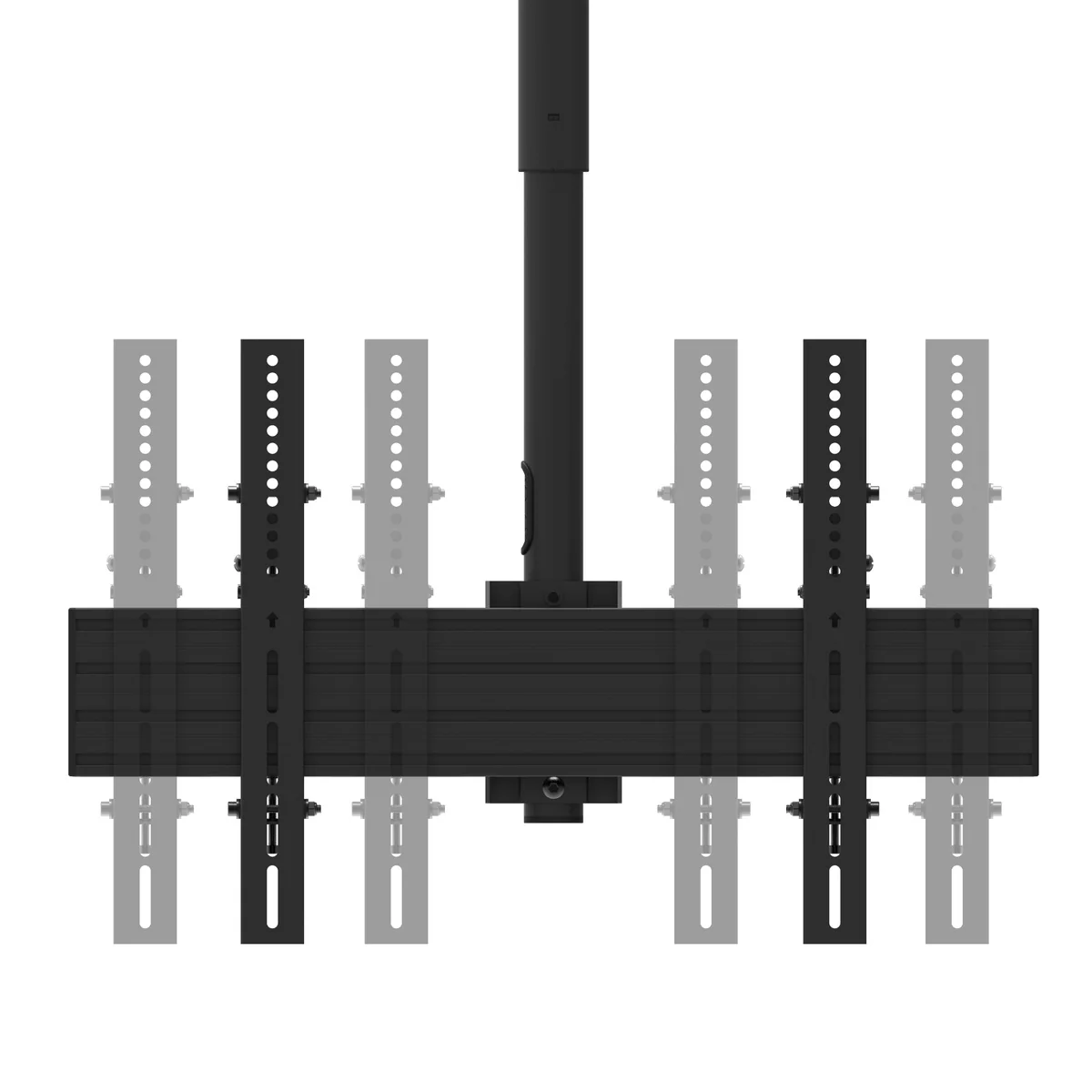 Kanto CM600BTB Back-to-Back Dual Screen TV Ceiling Mount for 40” to 80” TVs - Image 6