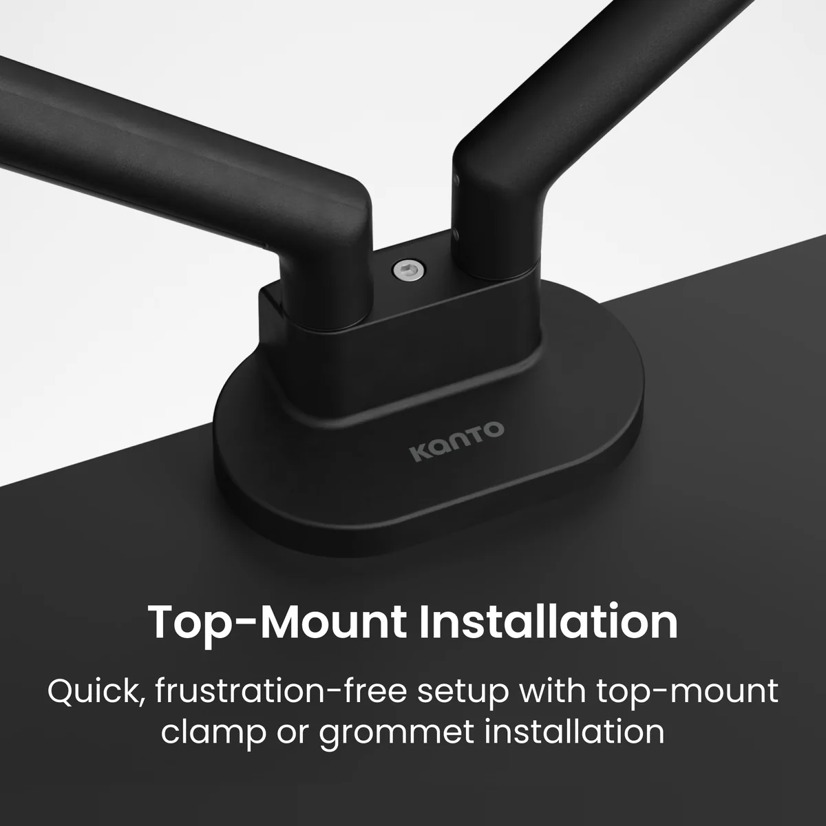 Kanto DM2 Dual Monitor Desktop Mount for 17” - 35” Displays - Image 24