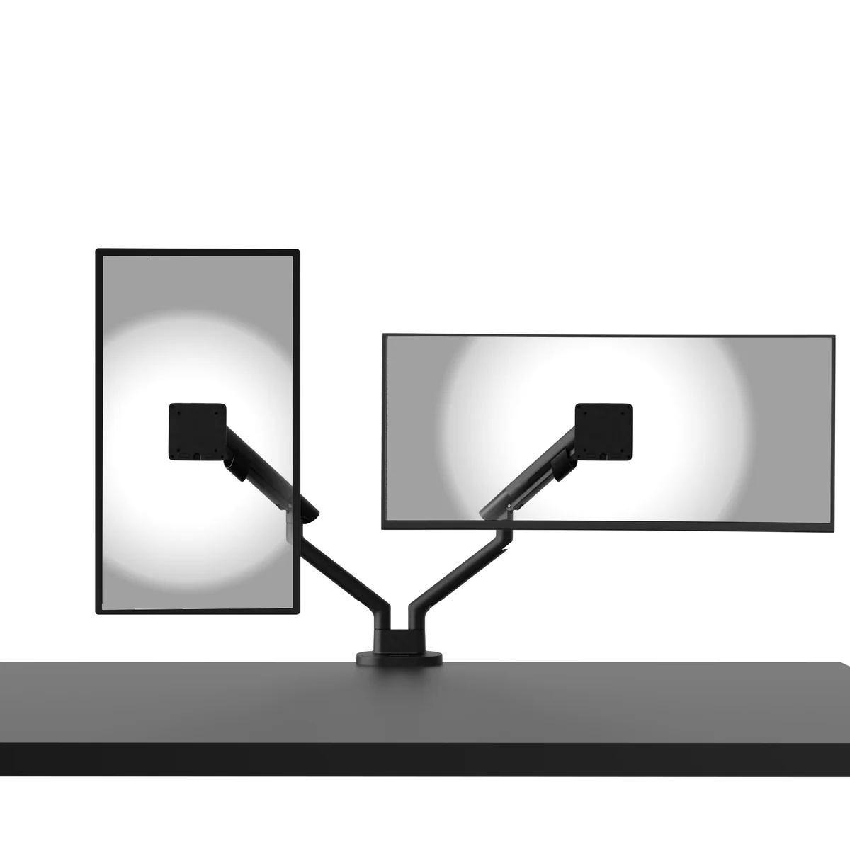 Kanto DM2 Dual Monitor Desktop Mount for 17” - 35” Displays - Image 4