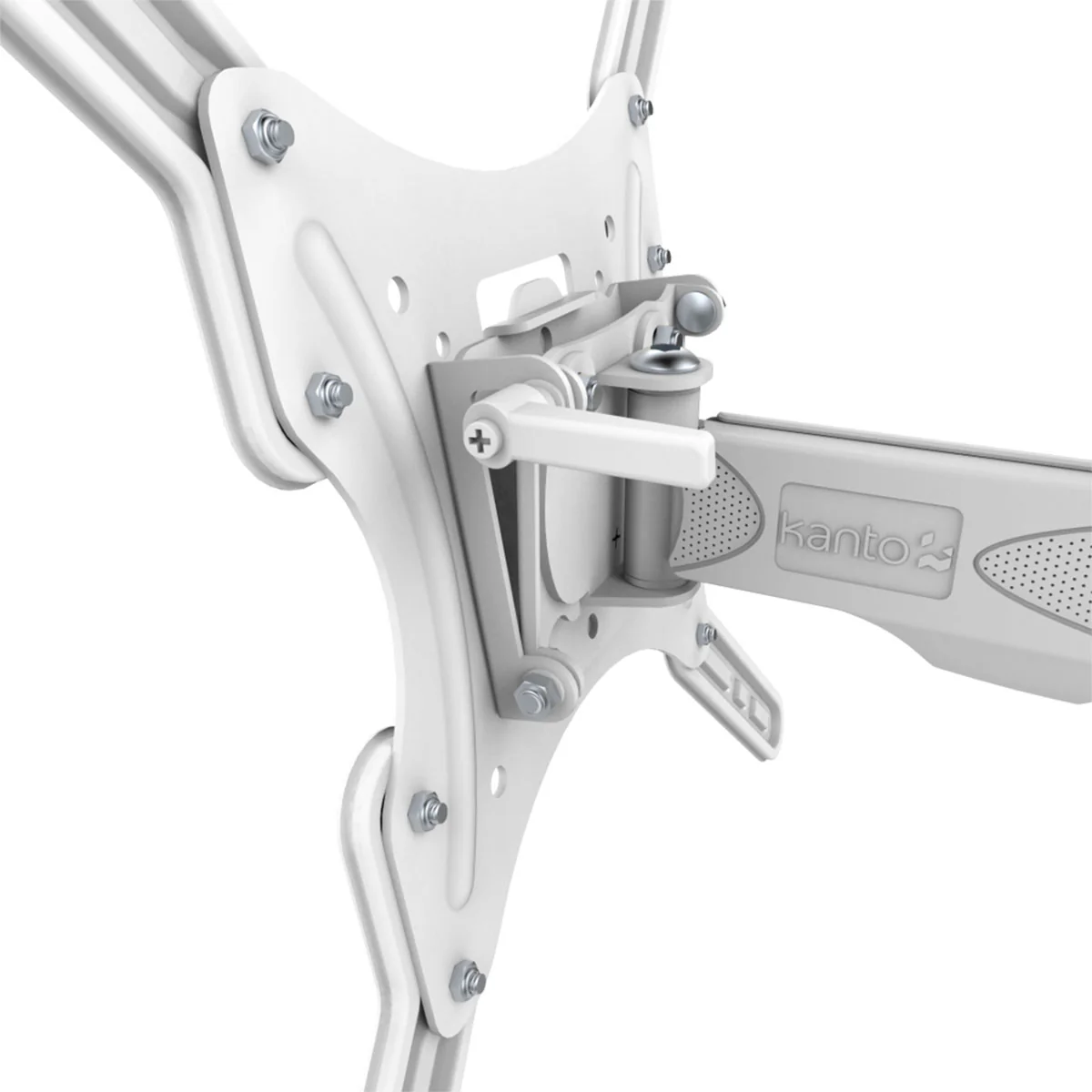 Kanto OPEN BOX M300 Full Motion TV Wall Mount - Small/Medium - White - A Grade - Image 5