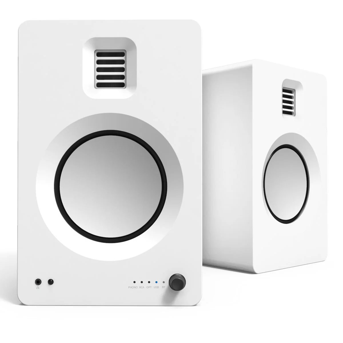 Kanto OPEN BOX TUK Powered Speakers - Matte White - Pair - A Grade