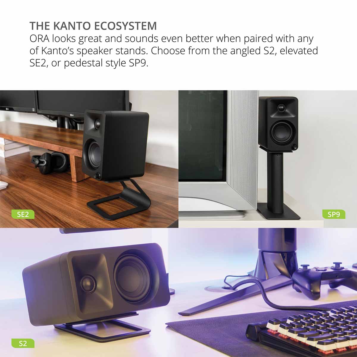 Kanto ORA Powered Reference Desktop Speakers - Pair - Image 16