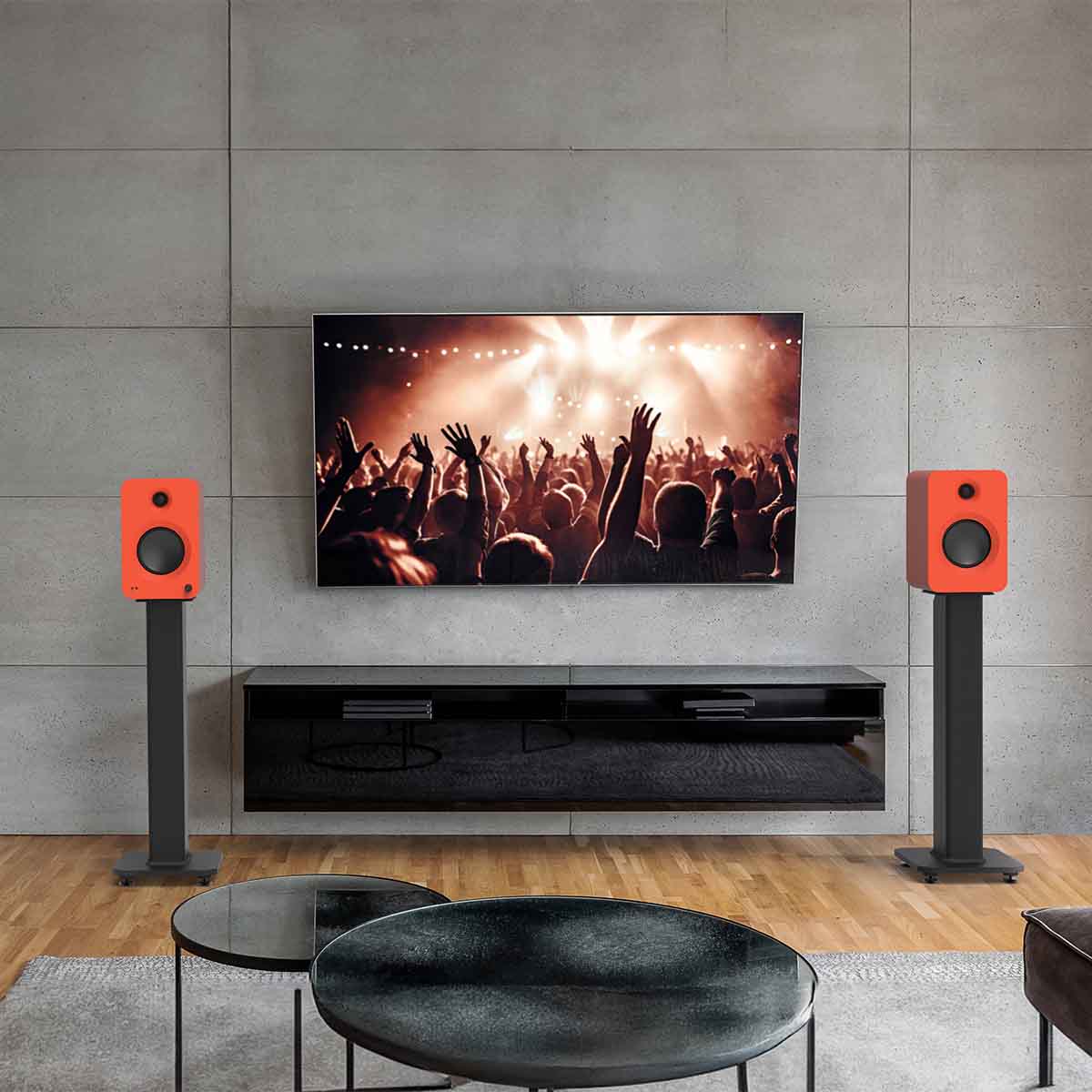 Kanto REN 200W Powered Bookshelf Speakers - Pair - Image 24