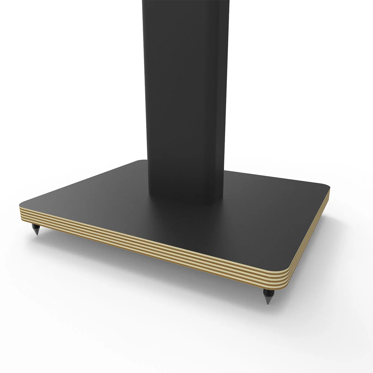 Kanto ST28P 28" Universal Bookshelf Speaker Floor Stand with Plywood Base Pair - Image 5