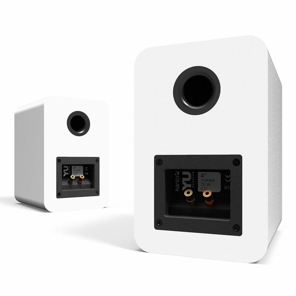 Kanto YU Passive 4" Bookshelf Speakers - Pair - Image 5