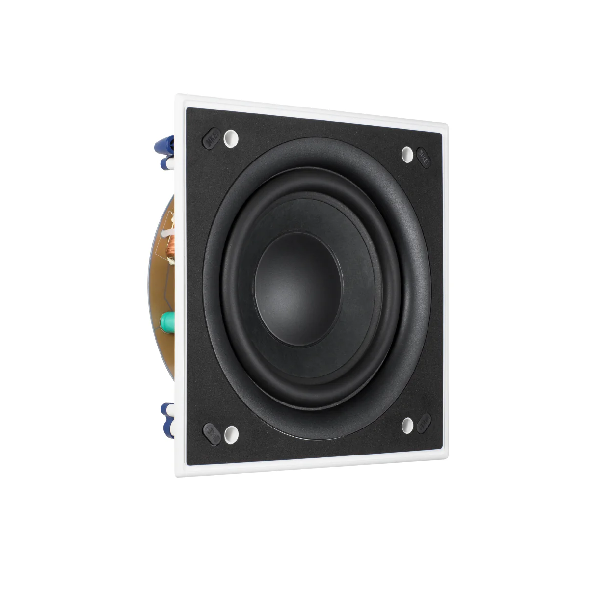 KEF CI200QSB-THX Extreme In-Wall or In-Ceiling Subwoofer THX Ultra2 - Select2 - White - Pair - Image 3