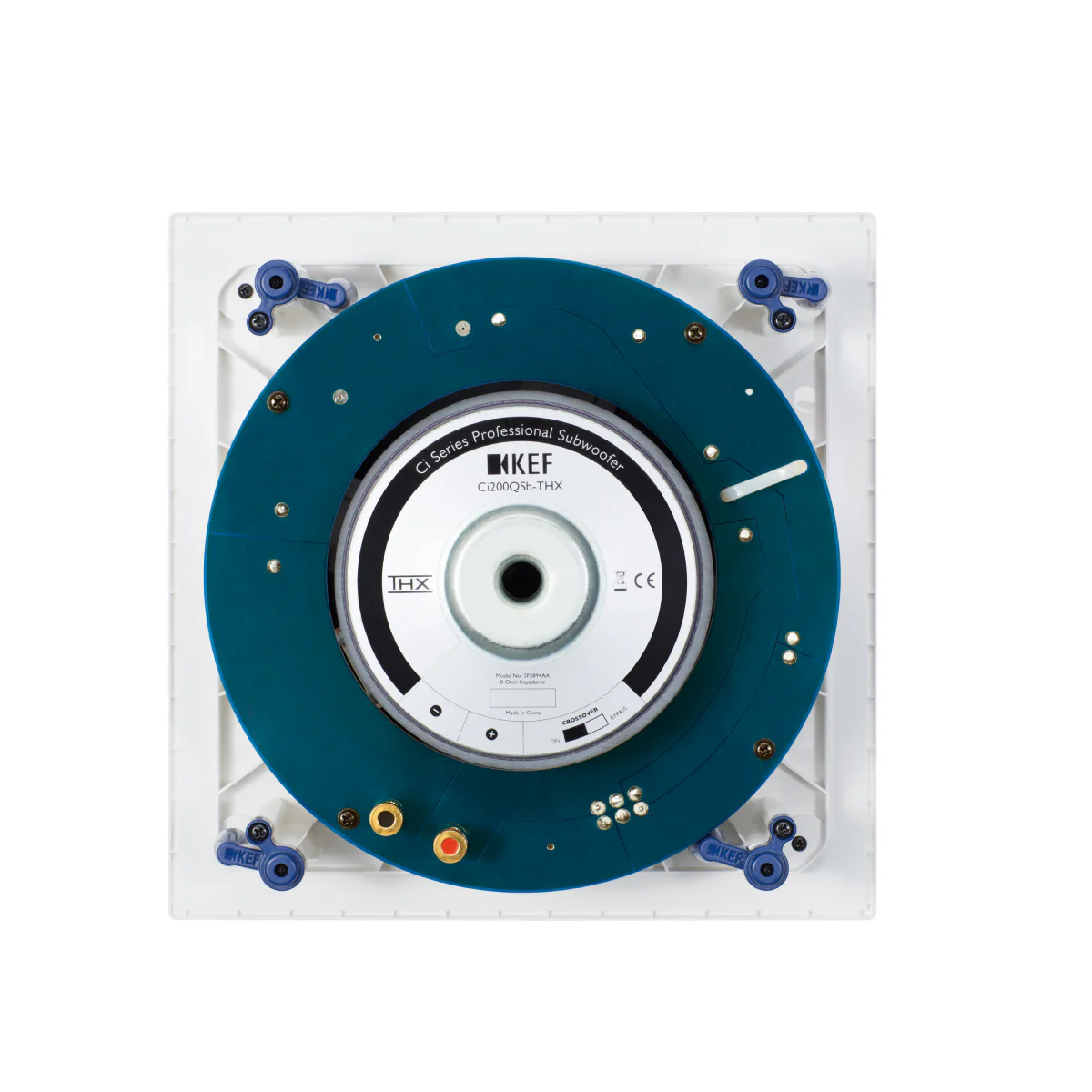 KEF CI200QSB-THX Extreme In-Wall or In-Ceiling Subwoofer THX Ultra2 - Select2 - White - Pair - Image 5