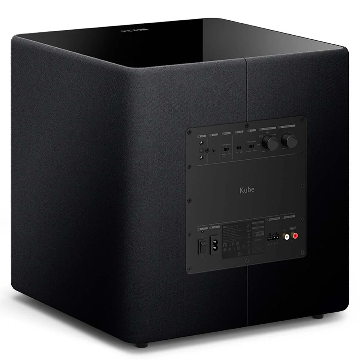 KEF Kube 12 MIE Subwoofer - Black - Image 5