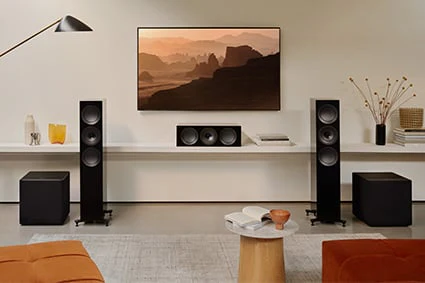 KEF Kube 15 MIE Subwoofer - Black - Image 9