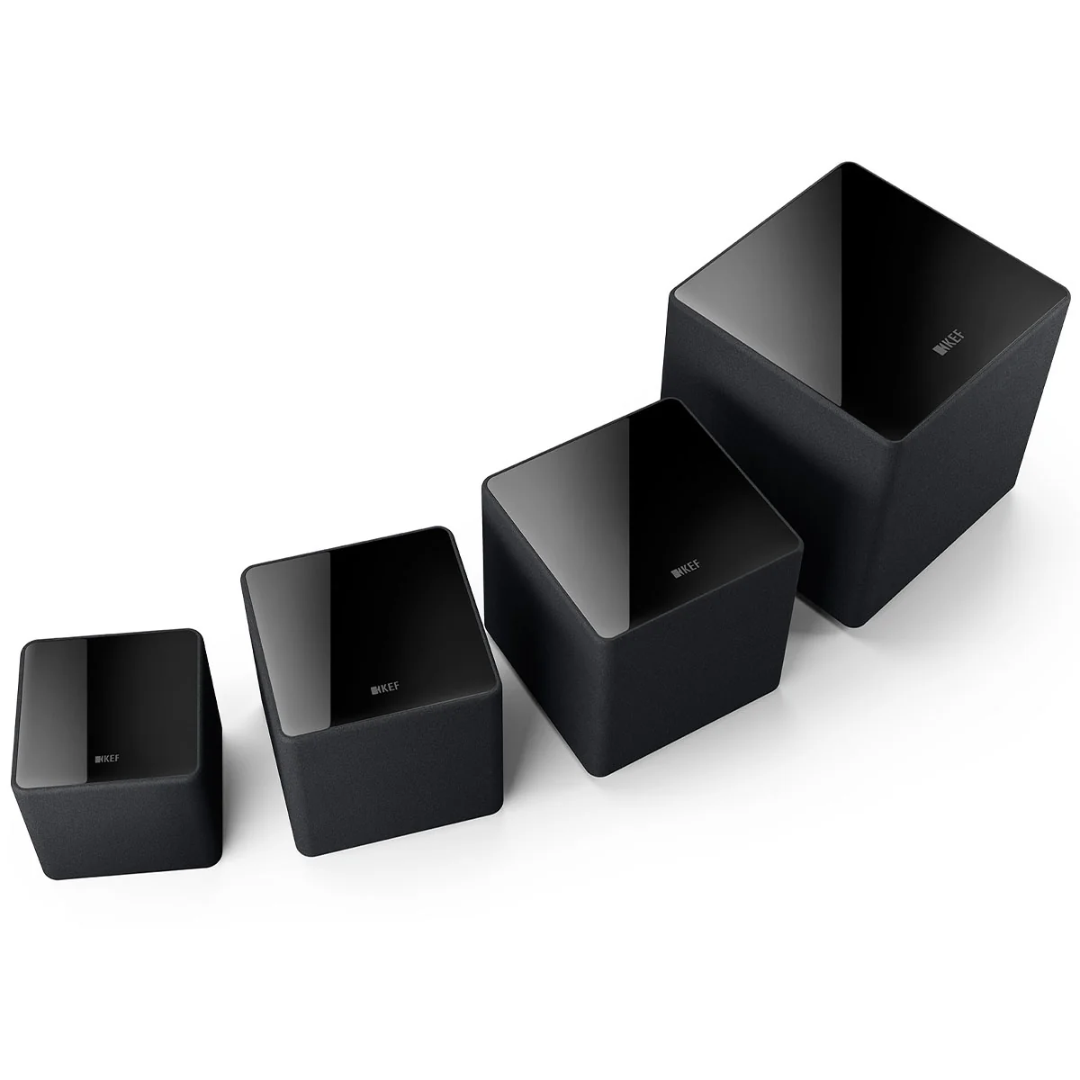 KEF Kube 8 MIE Subwoofer - Black - Image 6