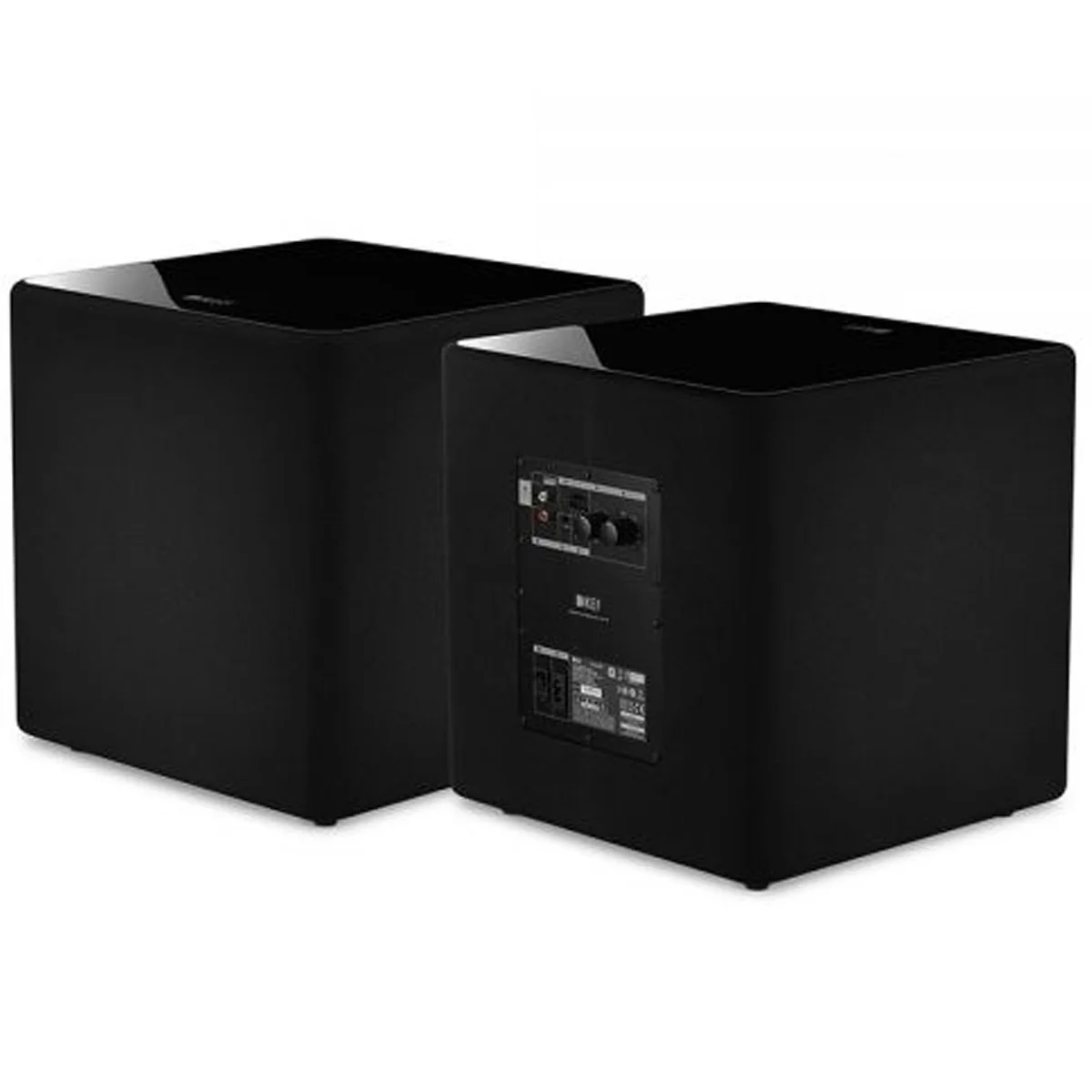 KEF Kube 12 12-inch Bass Driver Active Subwoofer - Gloss Black - Each - Image 4