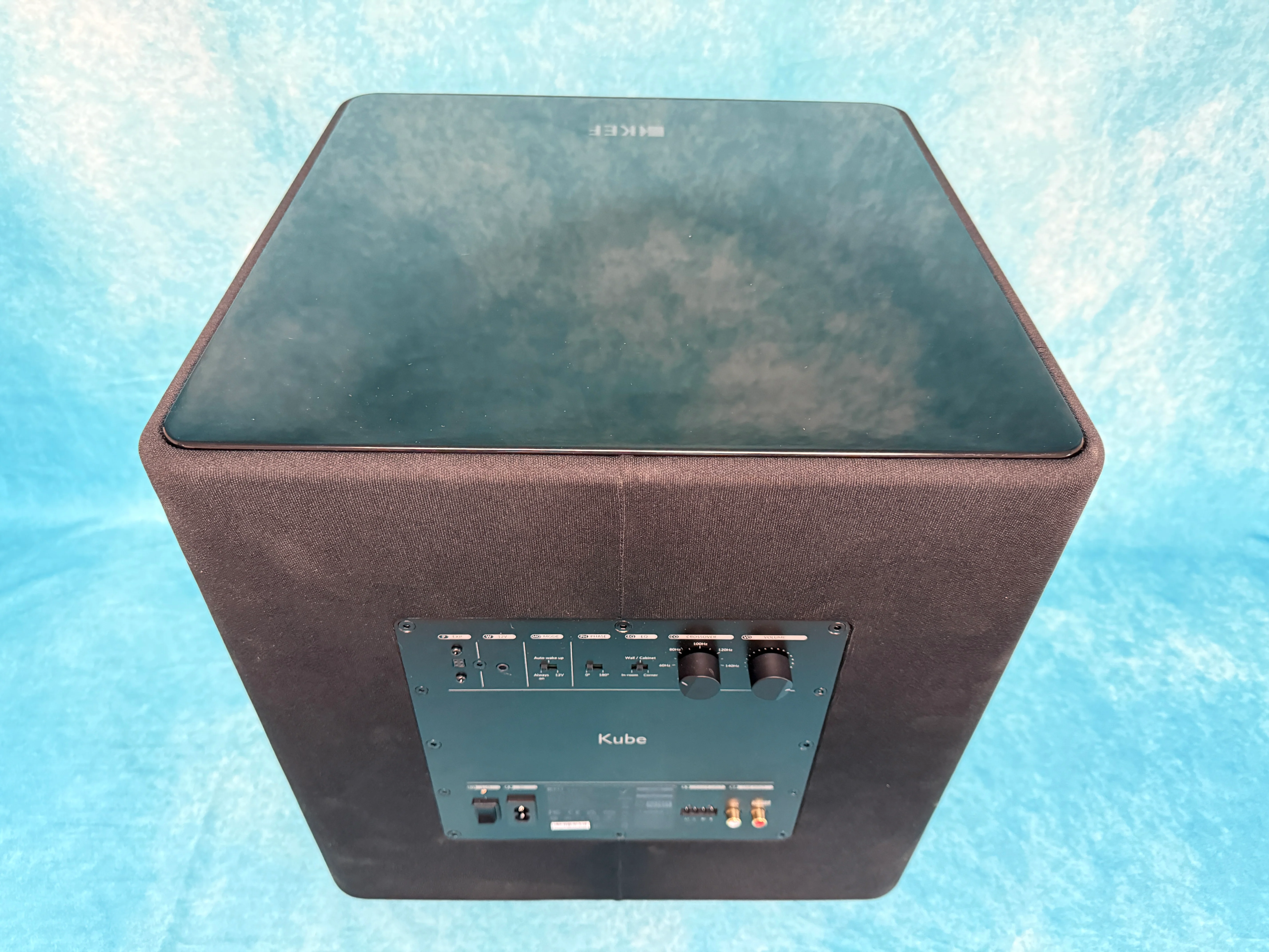 KEF OPEN BOX Kube 12 MIE Subwoofer - Black - B Grade - Image 3