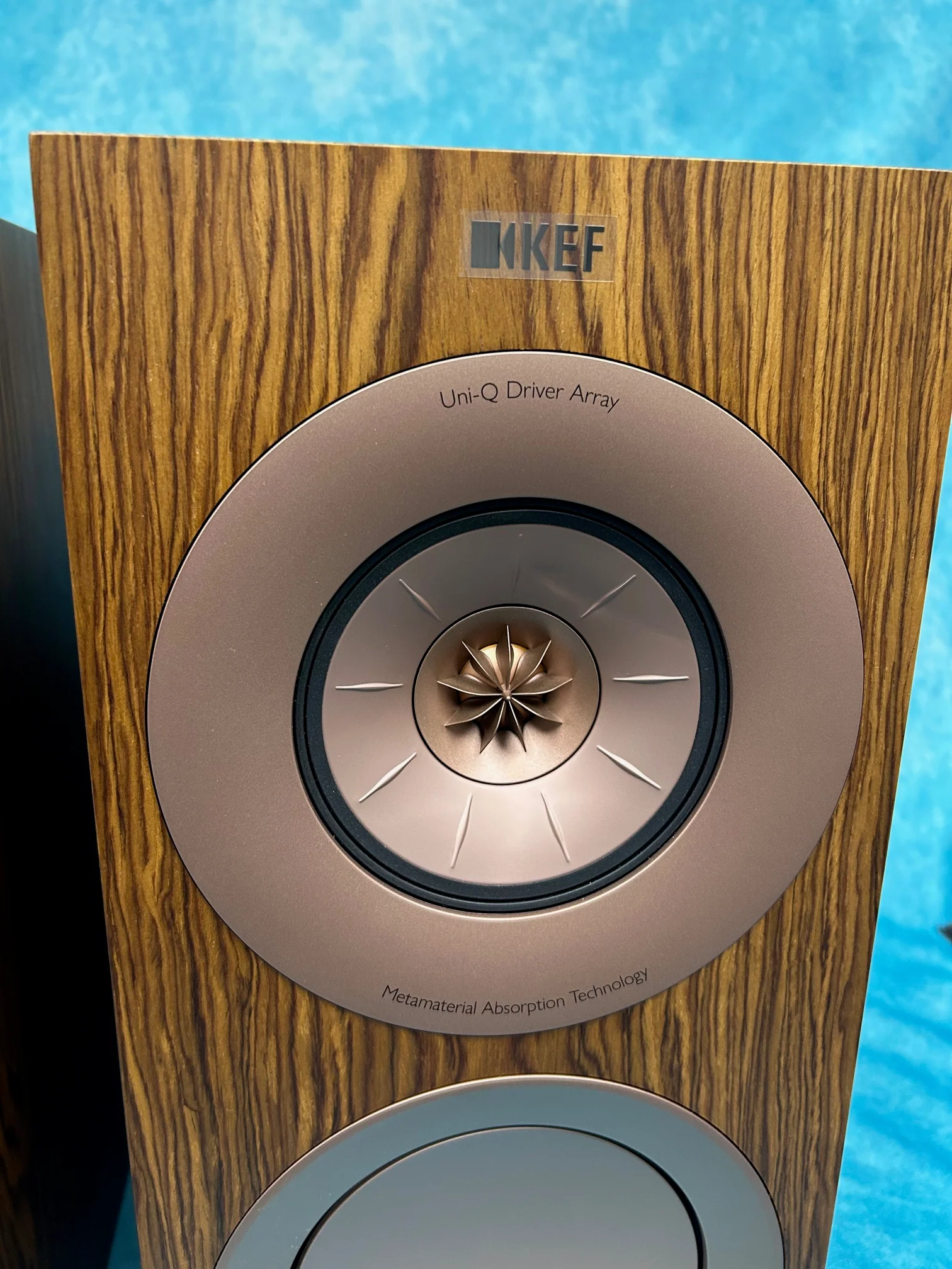 KEF OPEN BOX R3 Meta Bookshelf Speakers - Walnut - Pair - B Grade - Image 2