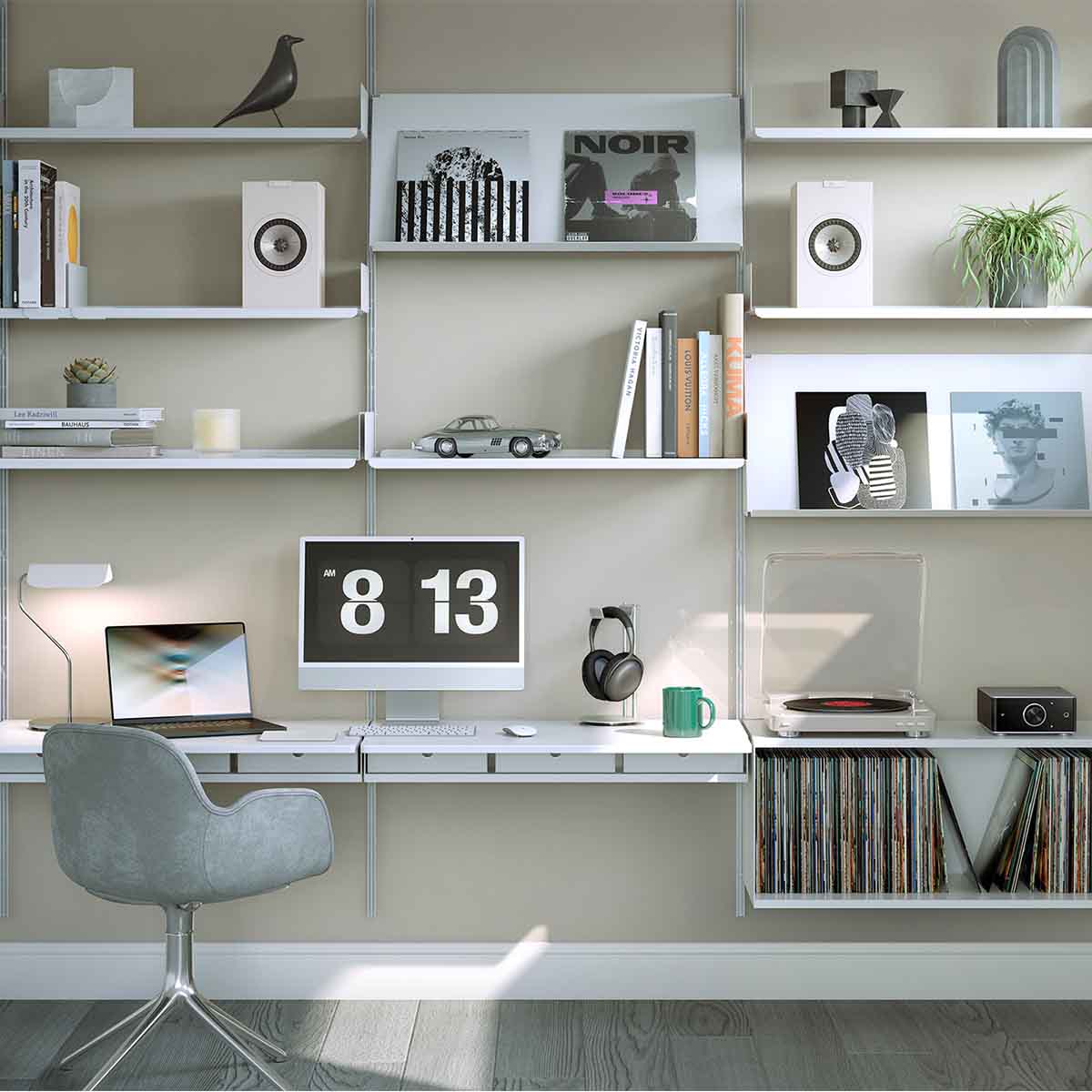 KEF Q1 Meta Bookshelf Speakers - Pair - Image 12