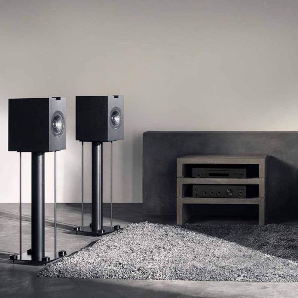 KEF OPEN BOX Q150 Bookshelf Speakers - Walnut - Pair - Excellent Condition - Image 3