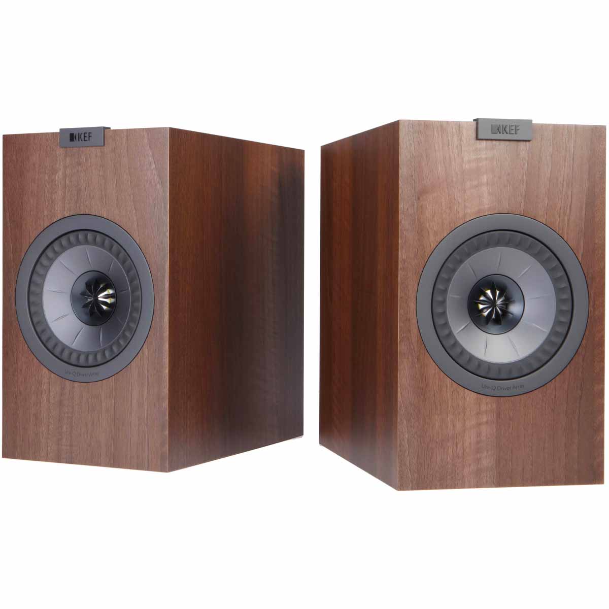 KEF OPEN BOX Q150 Bookshelf Speakers - Walnut - Pair - Excellent Condition - Image 5