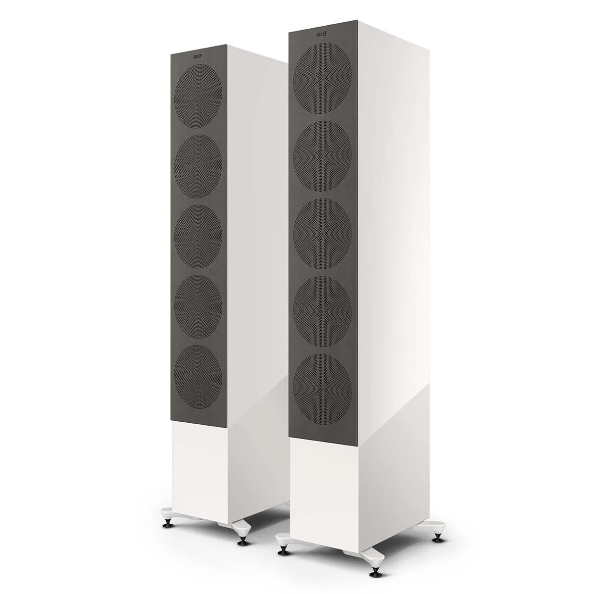KEF OPEN BOX R11 Meta Tower Speaker - Gloss White - Each - C Grade - Image 10