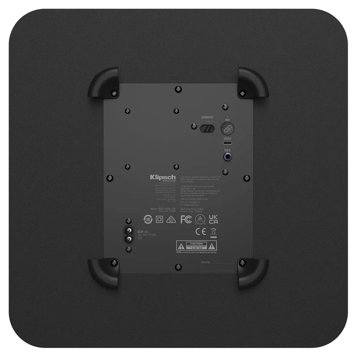 Klipsch OPEN BOX Flexus Sub100 10" Wireless Subwoofer - A Grade - Image 5