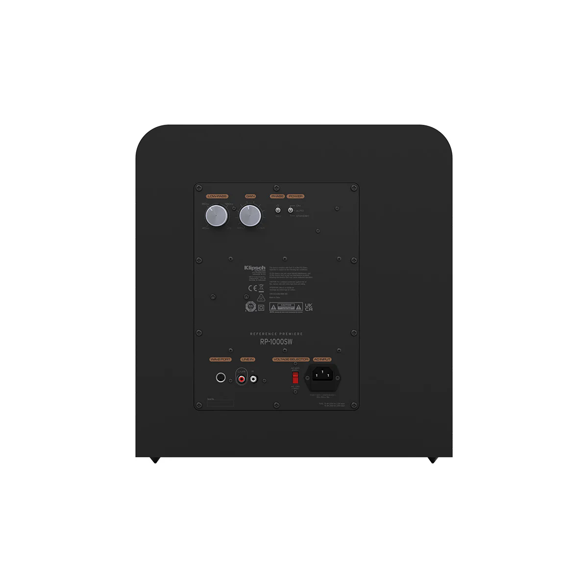 Klipsch RP-1000SW 10" Powered Subwoofer - Ebony - Image 9