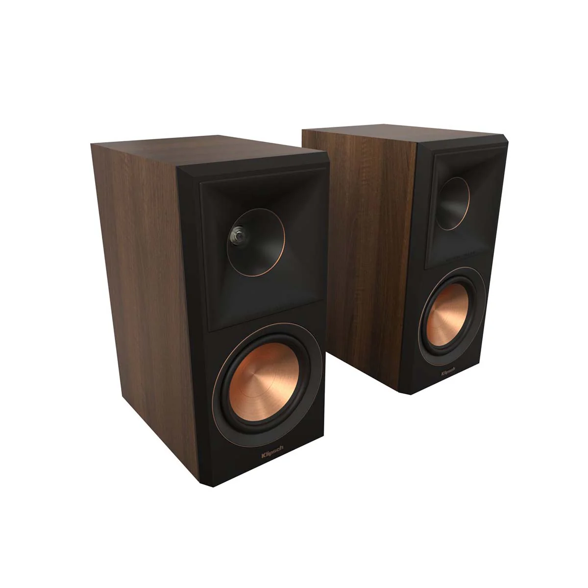 Klipsch OPEN BOX RP-500M II Bookshelf Speakers - Walnut - Pair - A Grade