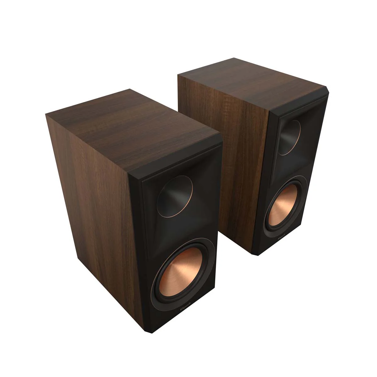 Klipsch OPEN BOX RP-600M II Bookshelf Speakers - Walnut - Pair - A Grade