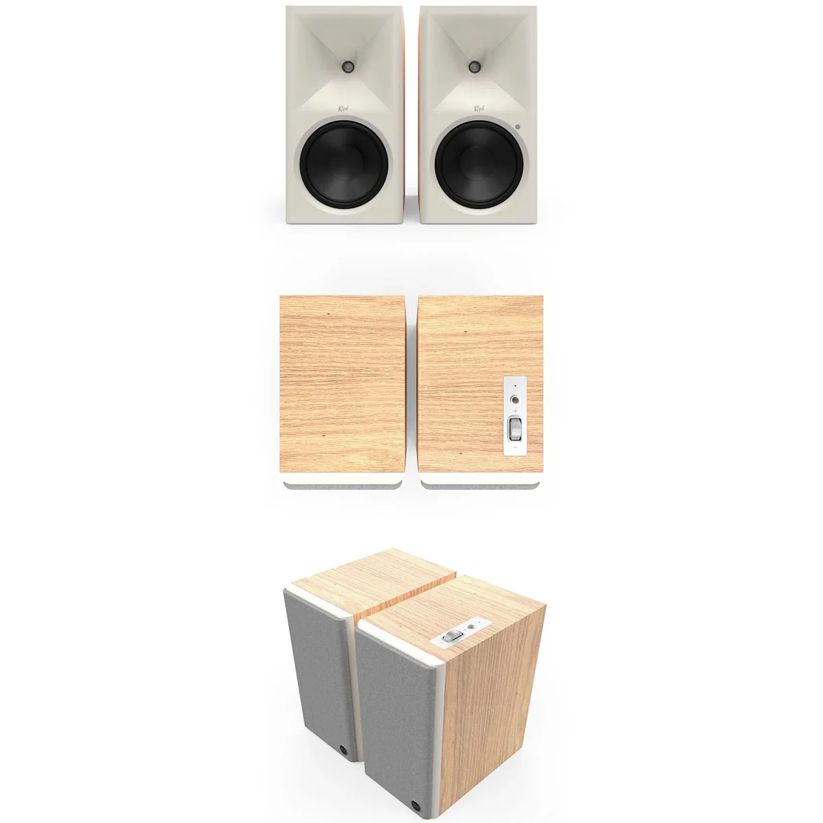Klipsch The Nines II Dolby Atmos 8" Powered Speakers - Pair - Image 2