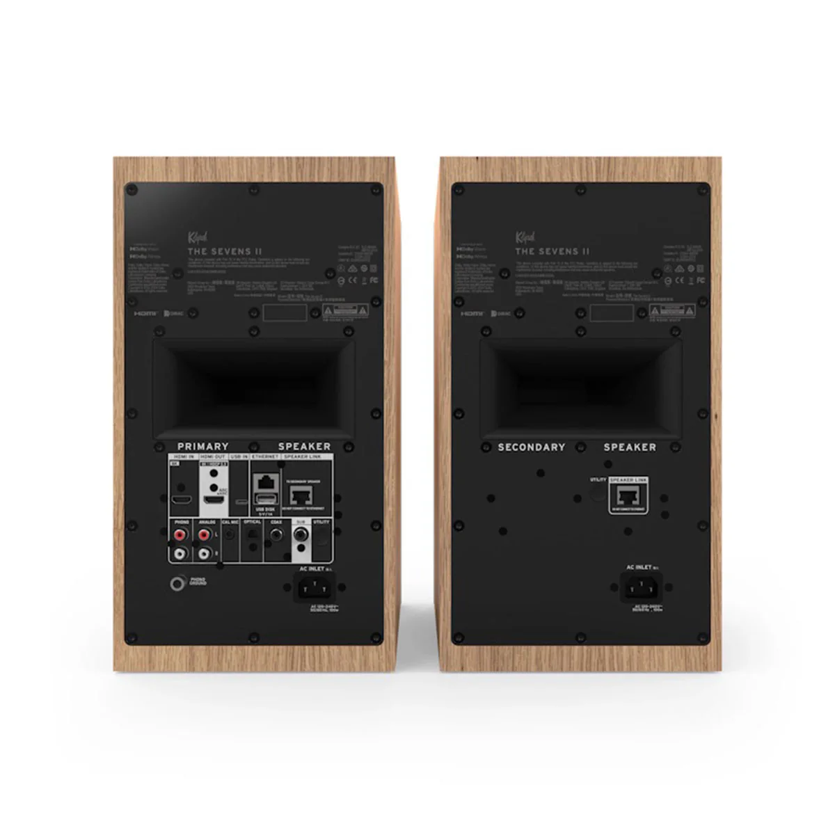 Klipsch The Sevens II Dolby Atmos 6.5" Powered Speakers - Pair - Image 19