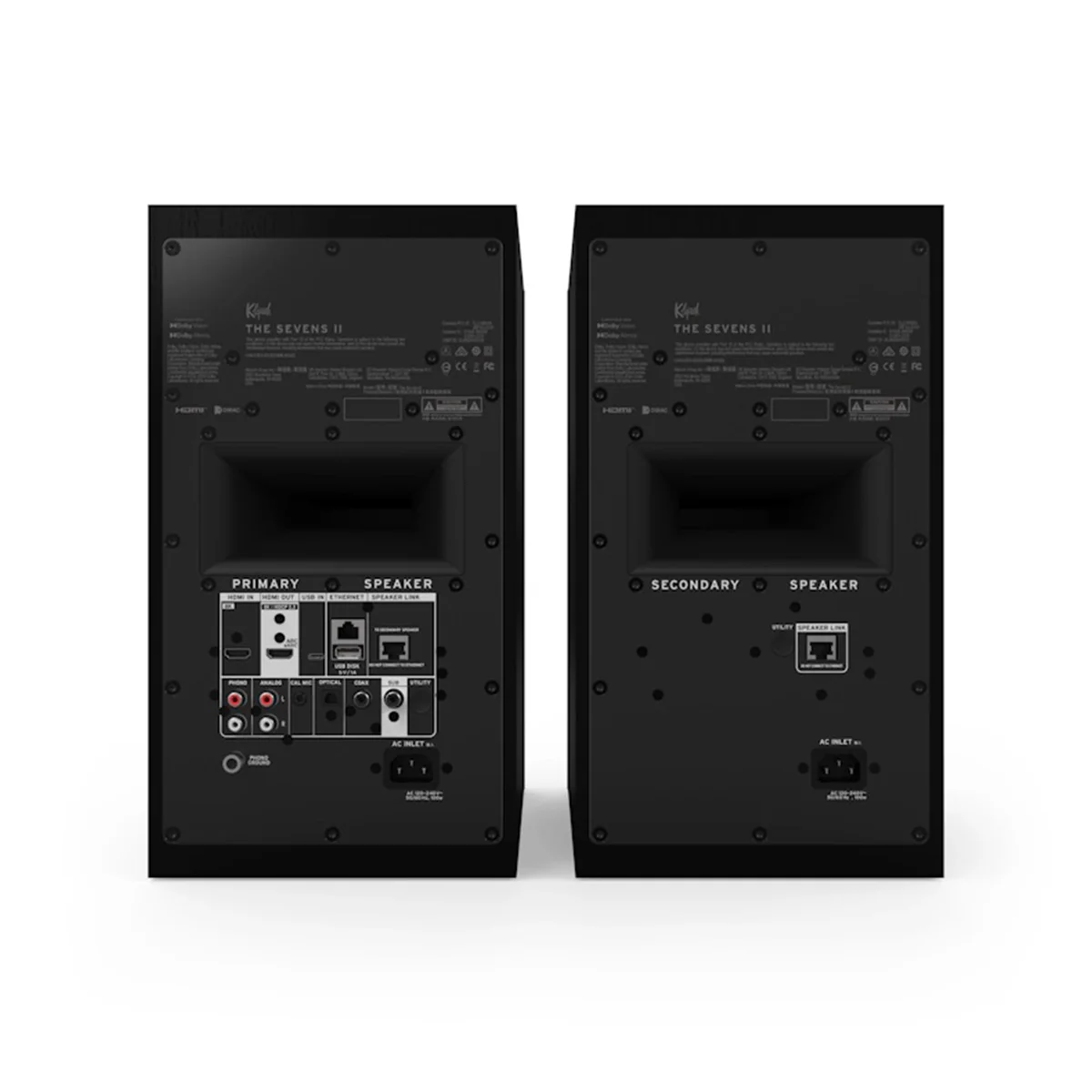 Klipsch The Sevens II Dolby Atmos 6.5" Powered Speakers - Pair - Image 22