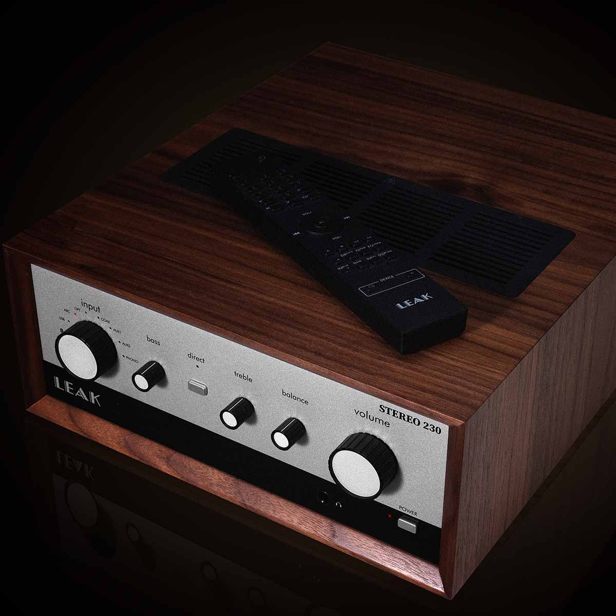 Leak Audio Stereo 230 Integrated Amplifier - Walnut - Image 7
