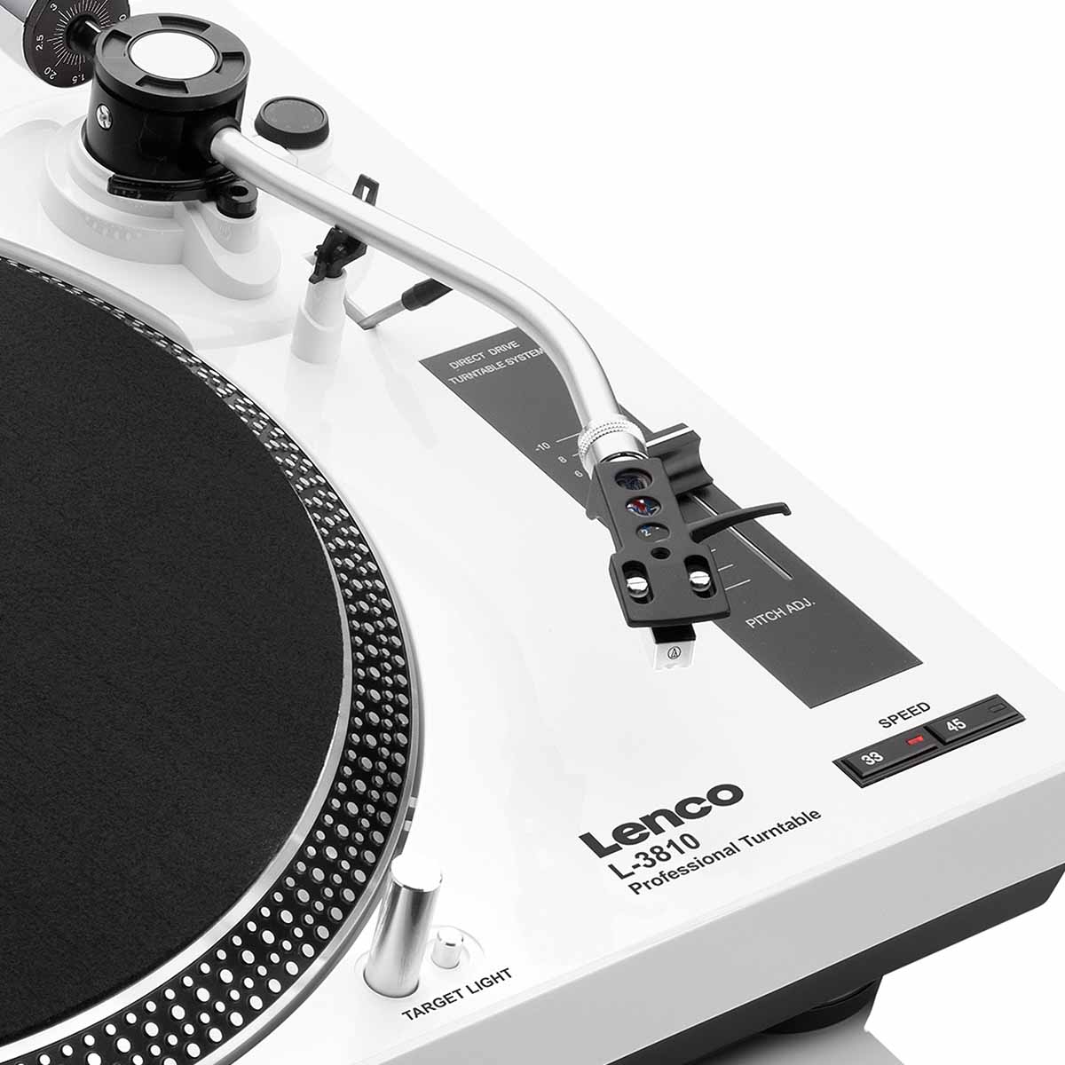 Lenco L-3810 Direct-Drive Turntable w/ Pinch Control - Image 10