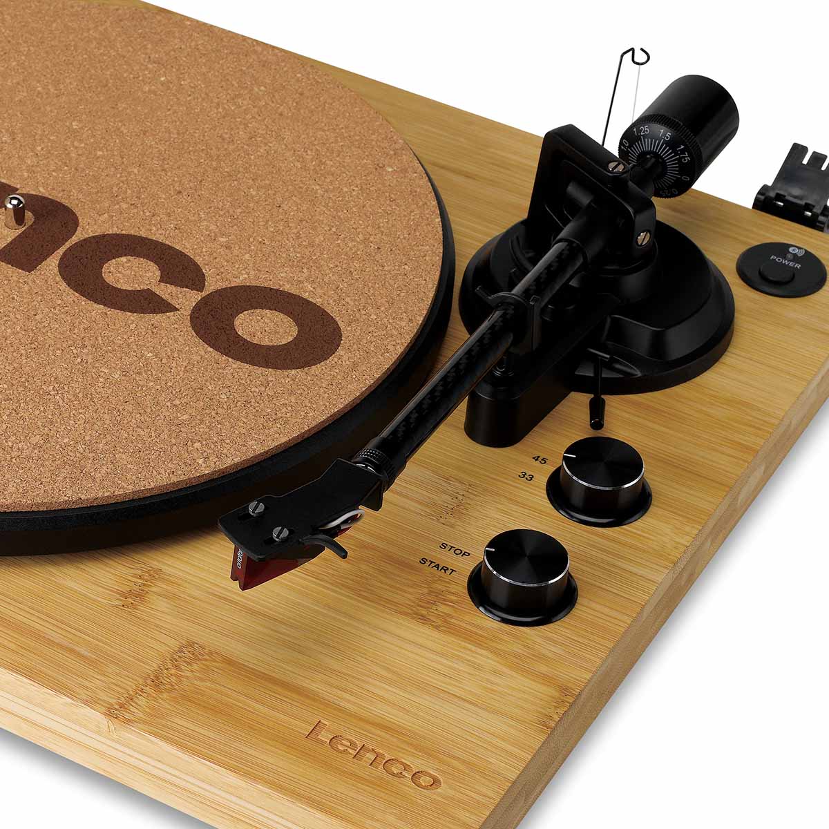 Lenco LBT-335 Bluetooth Turntable w/ Ortofon 2M Red Cartridge - Image 8